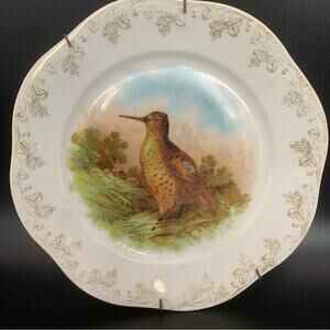 Antique Mignon Z.S. & Co. Bavaria Porcelain Wall Art